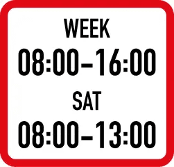 Specified Days and Hours