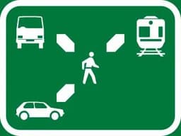 Information Sign road sign