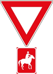 Regulatory Sign road sign