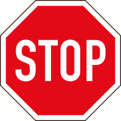 Regulatory Sign road sign